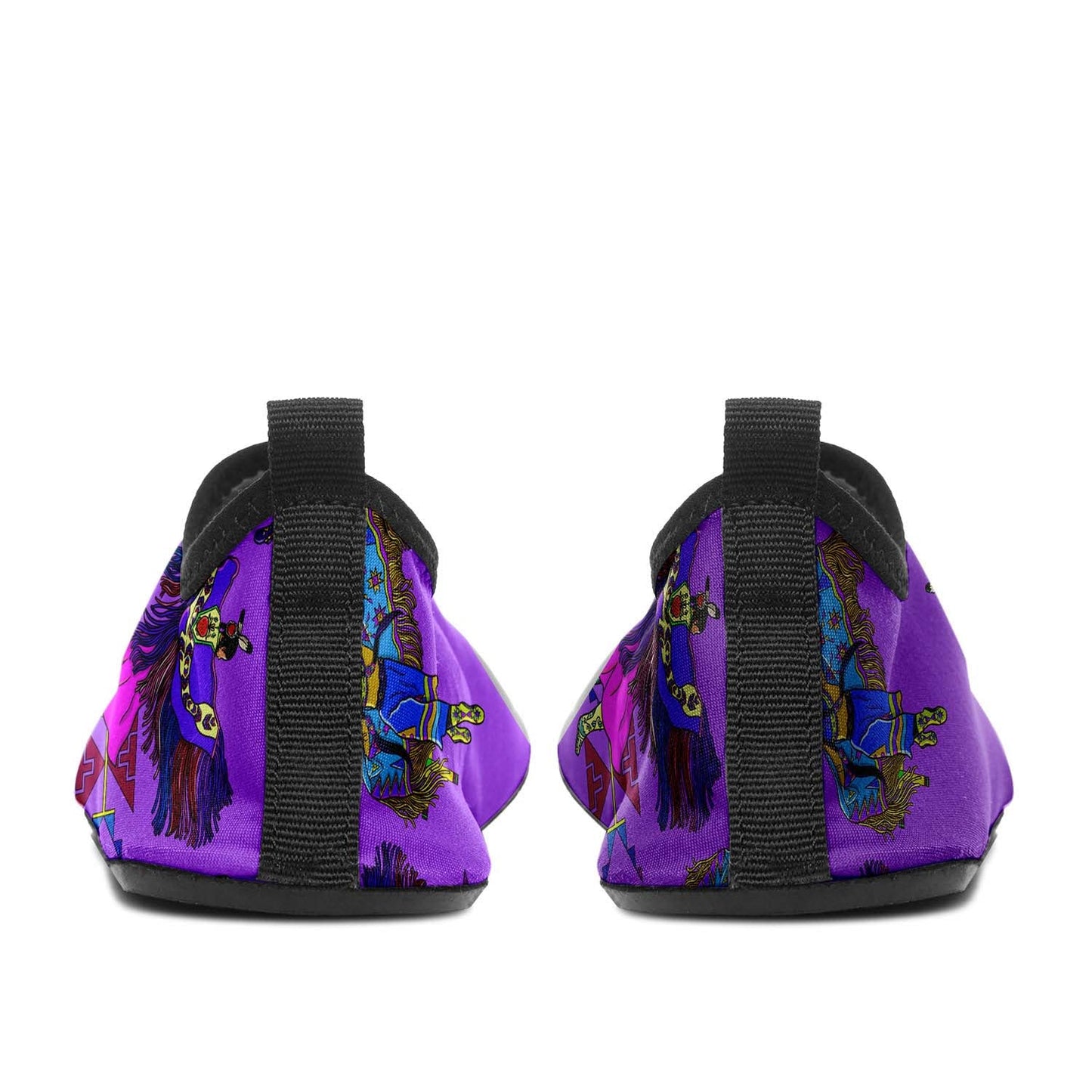Women's Fancy Dancers Purple Sockamoccs