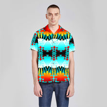 Load image into Gallery viewer, Ribbonwork Bustles Button Up Silk Shirt
