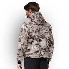 Load image into Gallery viewer, Forest Medley Sherpa Hoodie
