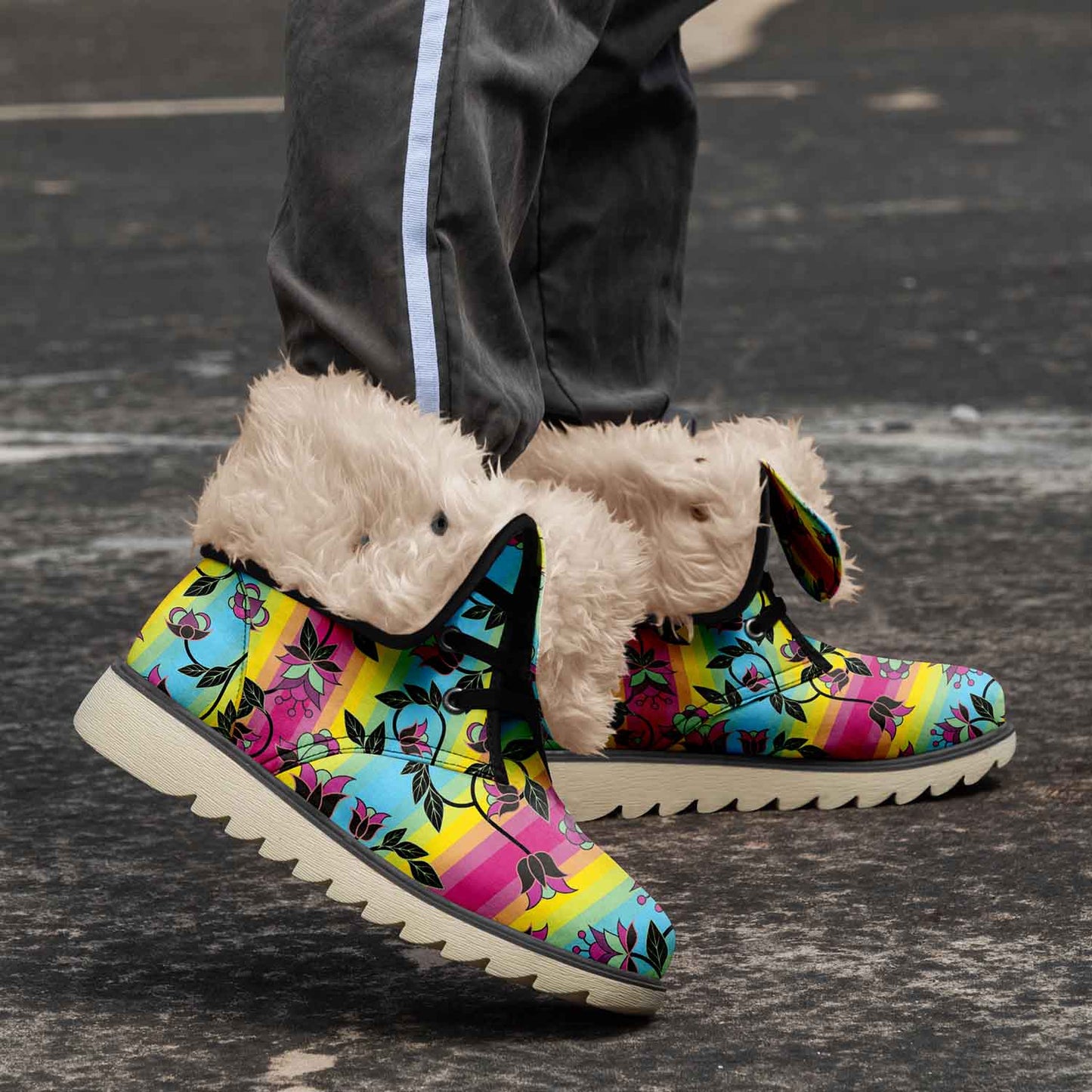 Powwow Carnival Polar Winter Boots