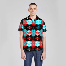 Load image into Gallery viewer, Sovereign Nation Trade Blanket Button Up Silk Shirt
