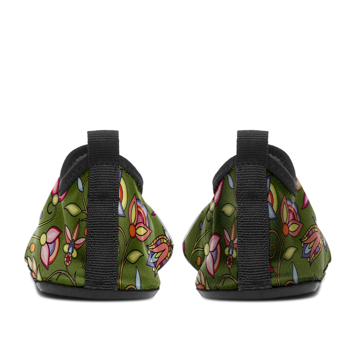 Buffalo Bloom Sage Kid's Sockamoccs Slip On Shoes