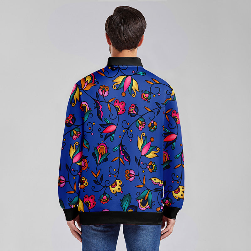 Copper Prairie Petals Blue Lightweight Jacket