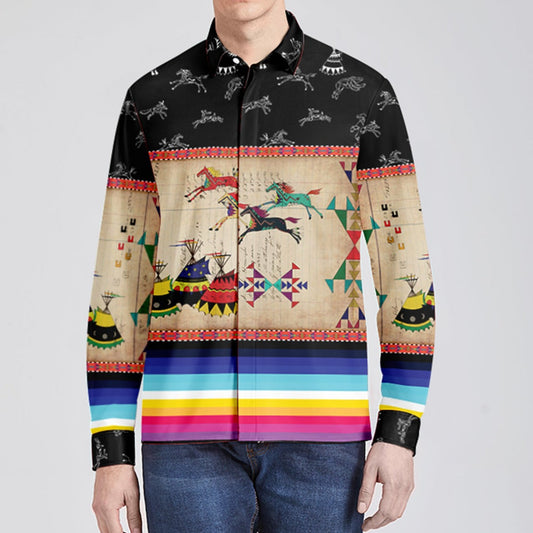 Horses Running Dress Shirt