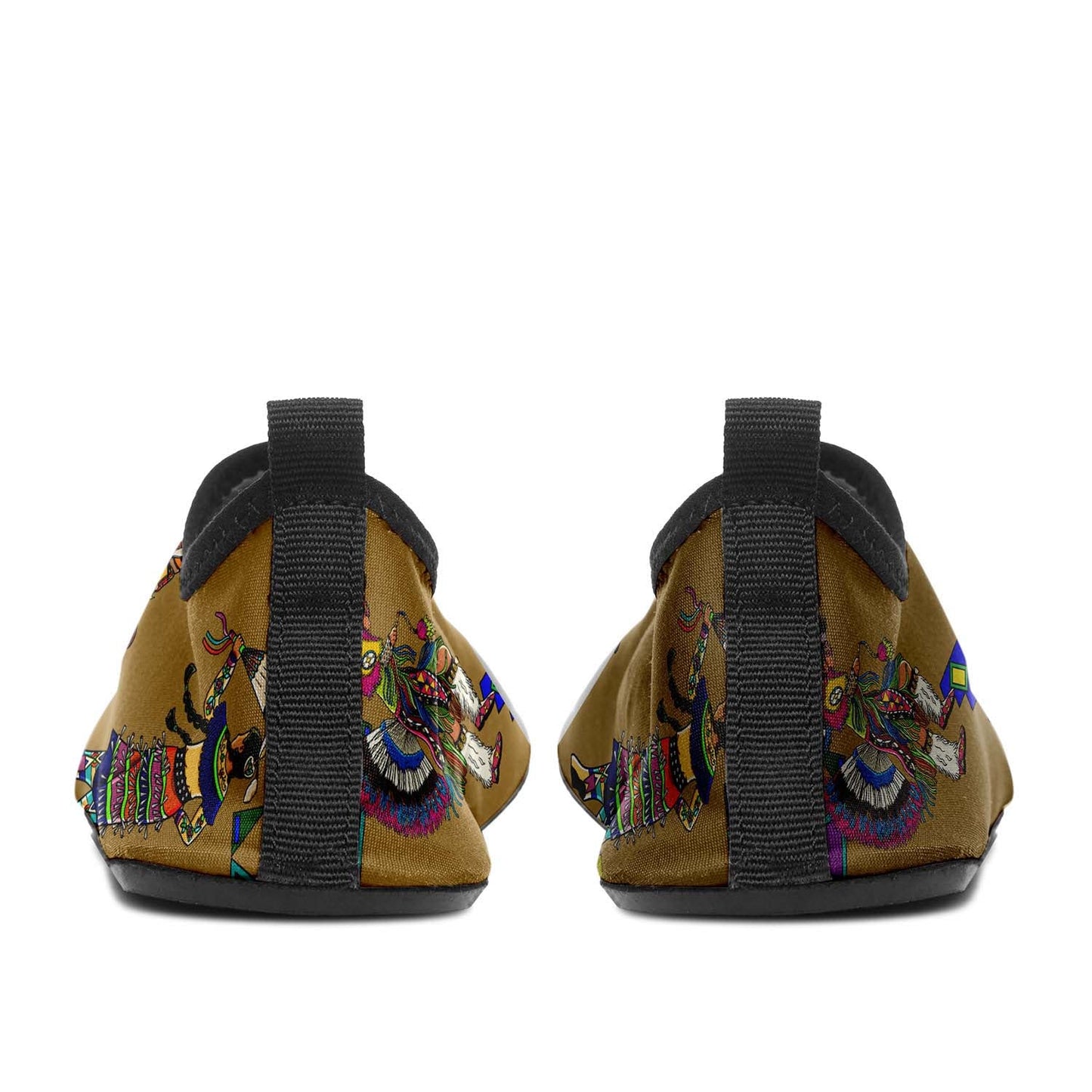 Grand Entry Dancers Earth Sockamoccs