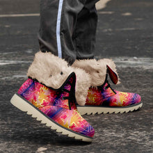 Load image into Gallery viewer, Kaleidoscope Dragonfly Polar Winter Boots
