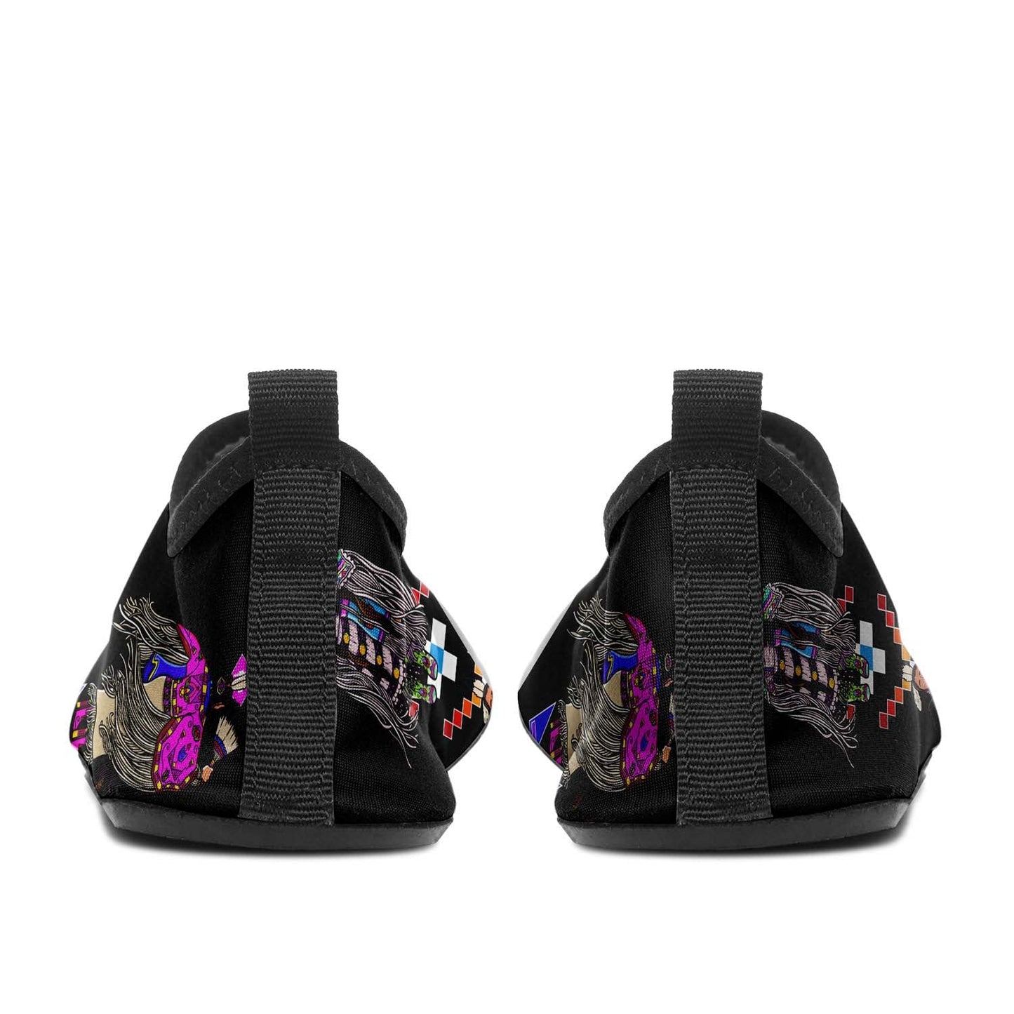 Women's Tradish Dancers  Black Sockamoccs