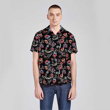 Load image into Gallery viewer, Floral Danseur Button Up Silk Shirt
