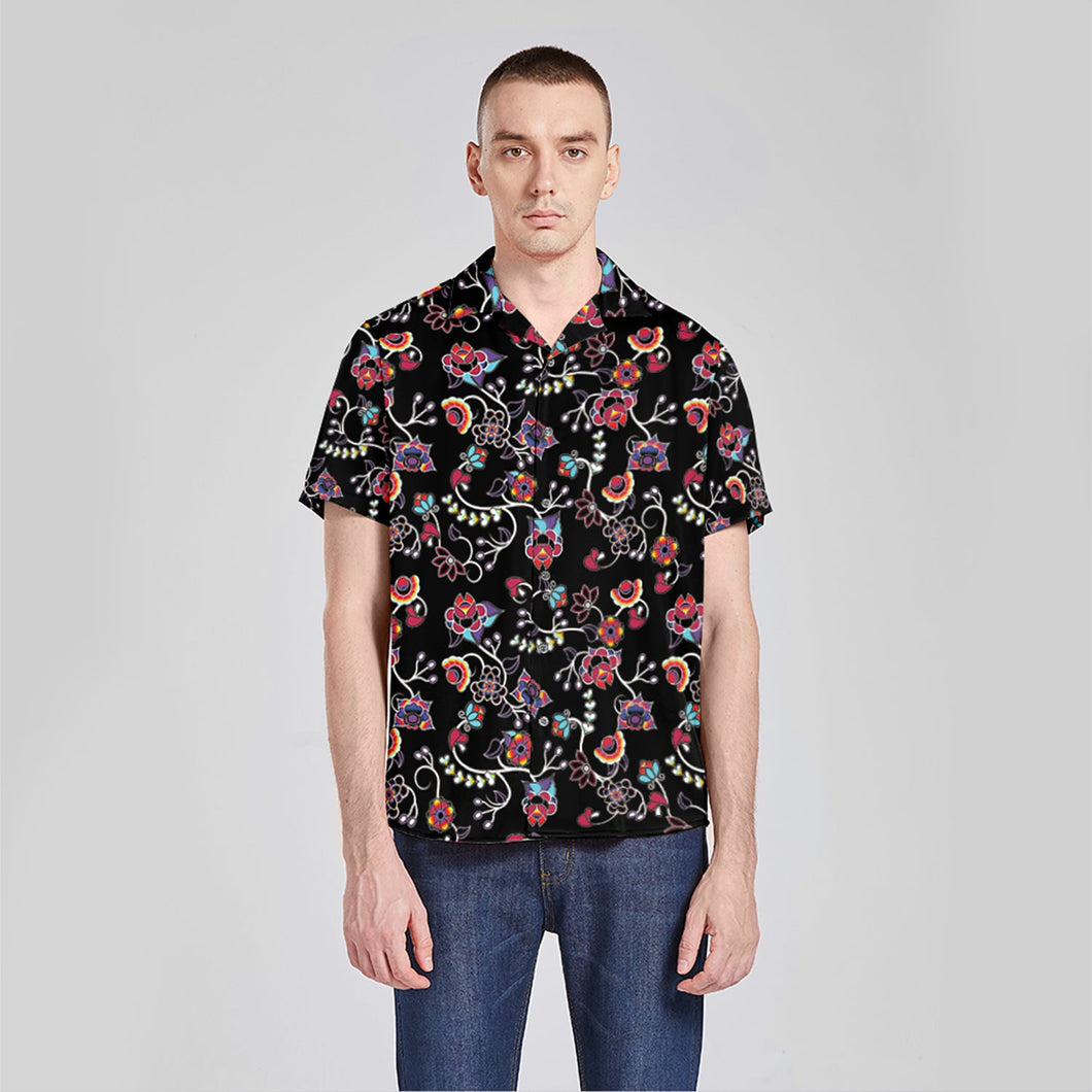 Floral Danseur Button Up Silk Shirt