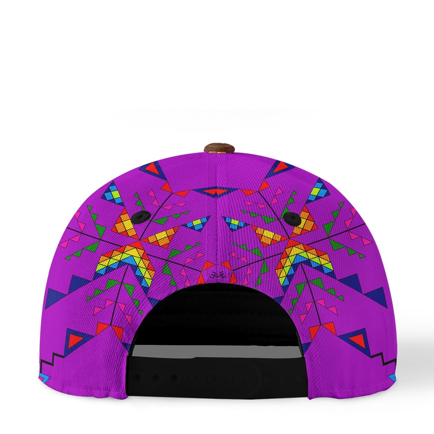 Buffalo Jump Purple Snapback Hat