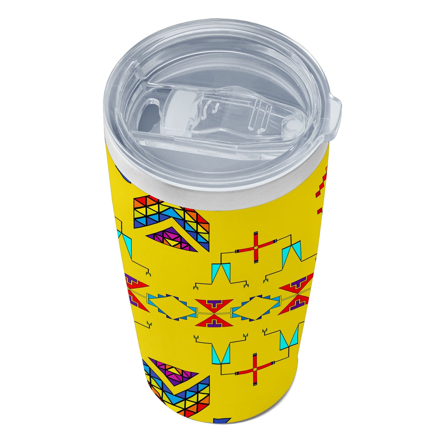 Rainy Chief Rainbow Yellow 15OZ Tumbler