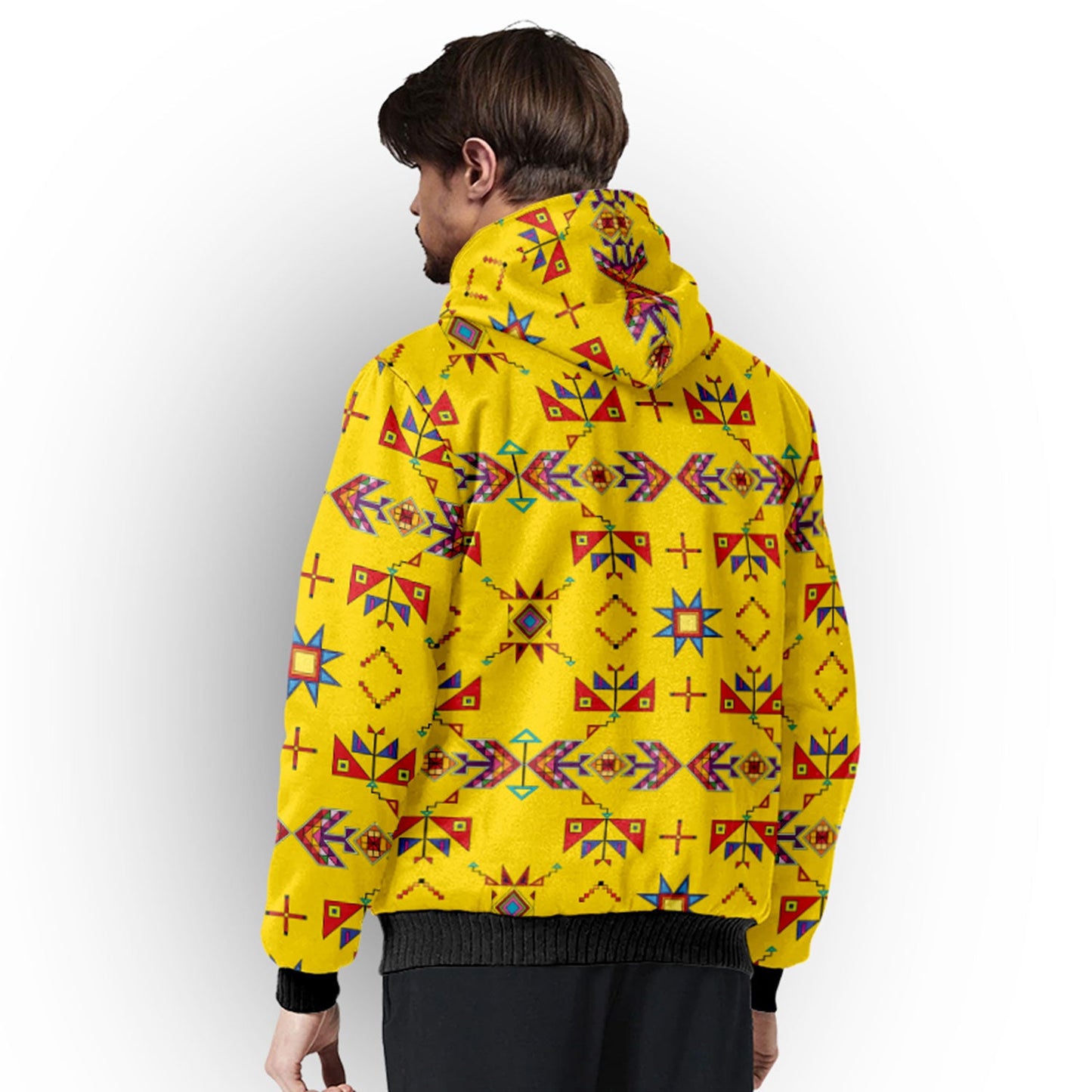 Scattered Generations Maize Sherpa Hoodie