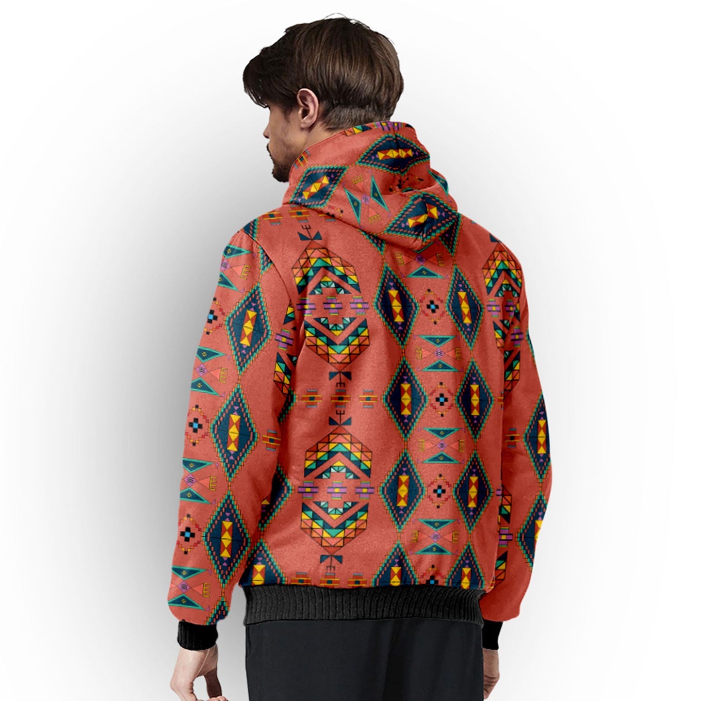 Travois Tipi Canyon Earth Sherpa Hoodie