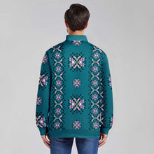 Load image into Gallery viewer, Medicine Lodge Dark Winter Zippered Collared Lightweight Jacket
