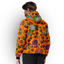 Load image into Gallery viewer, Berry Pop Carrot Sherpa Hoodie
