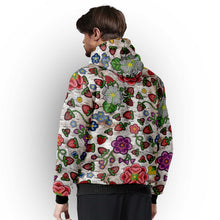 Load image into Gallery viewer, Berry Pop Br Bark Sherpa Hoodie
