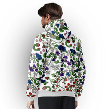 Load image into Gallery viewer, Grandmother Stories White Sherpa Hoodie
