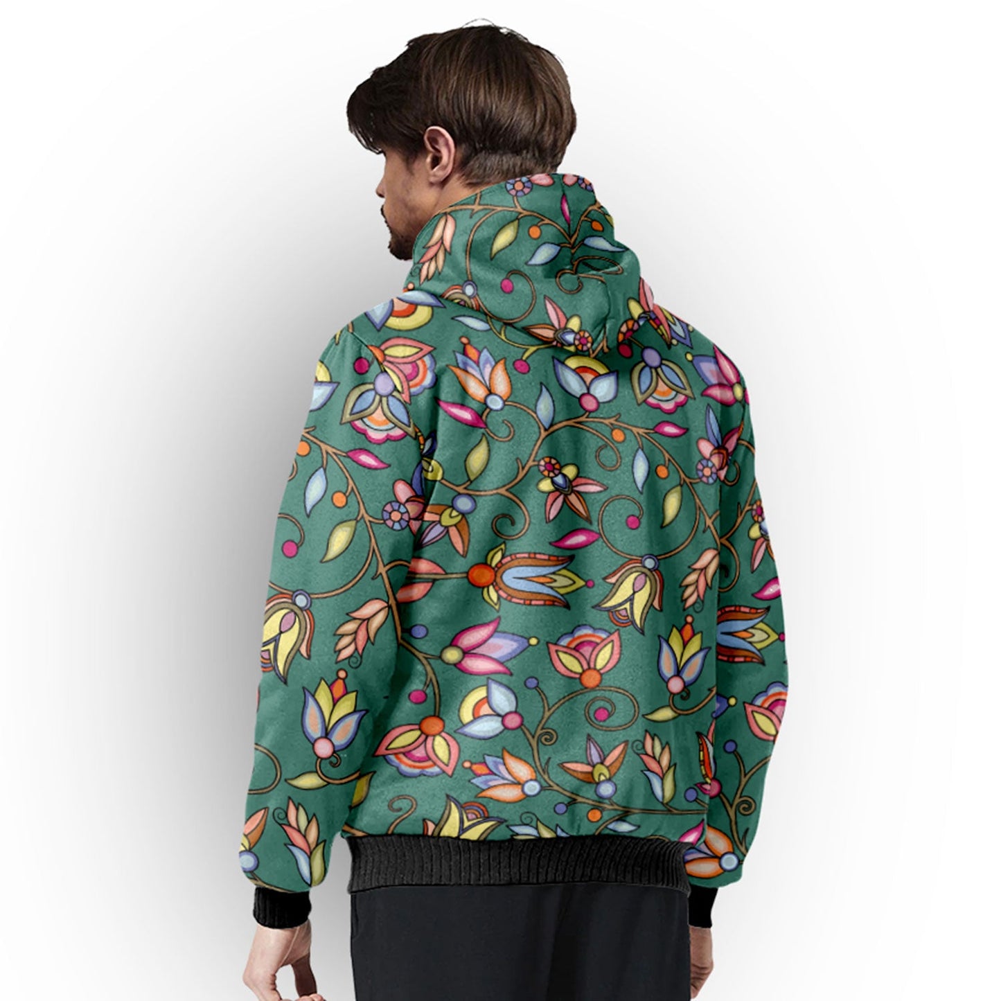 Buffalo Bloom Pond Reflection Sherpa Hoodie