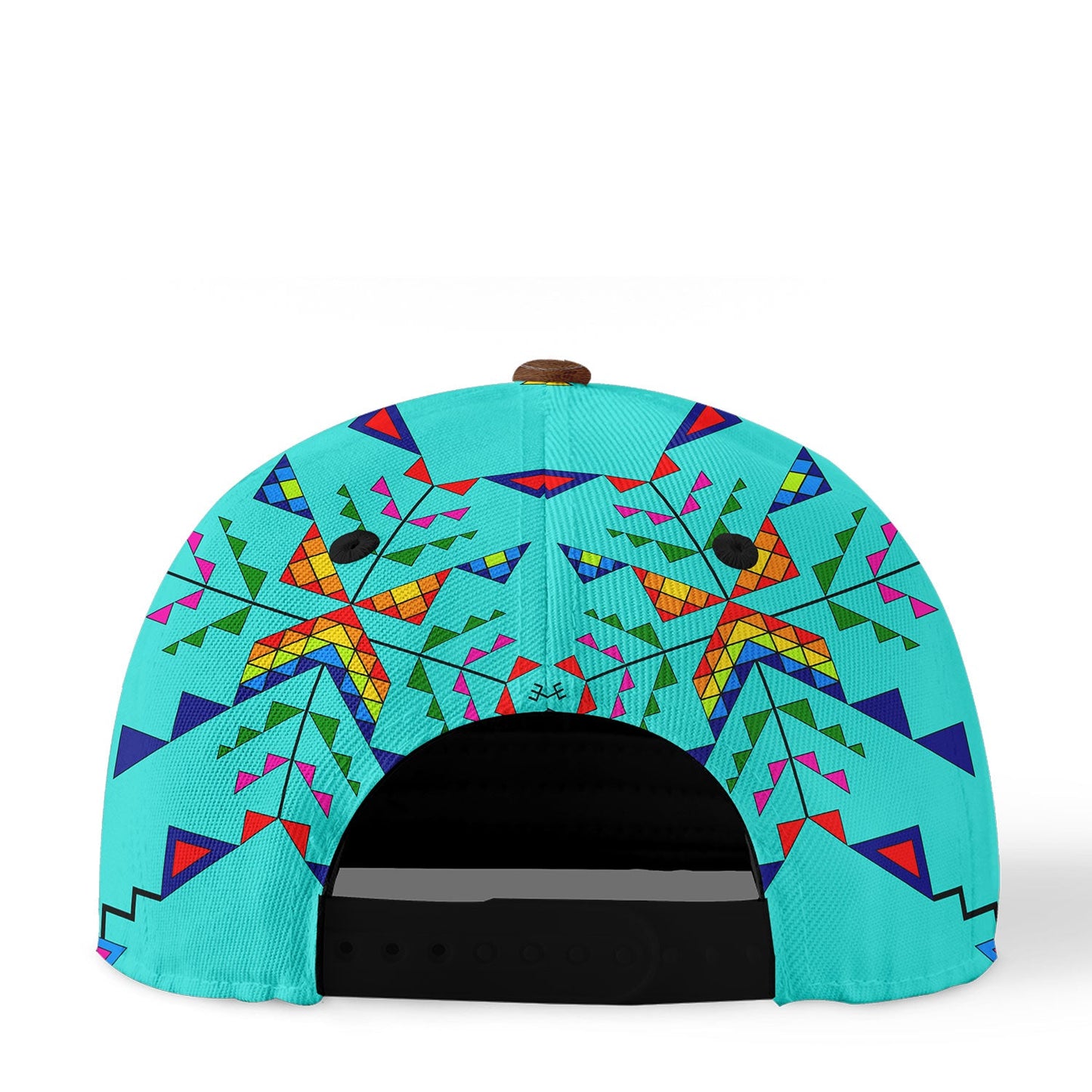 Buffalo Jump Turquoise Snapback Hat