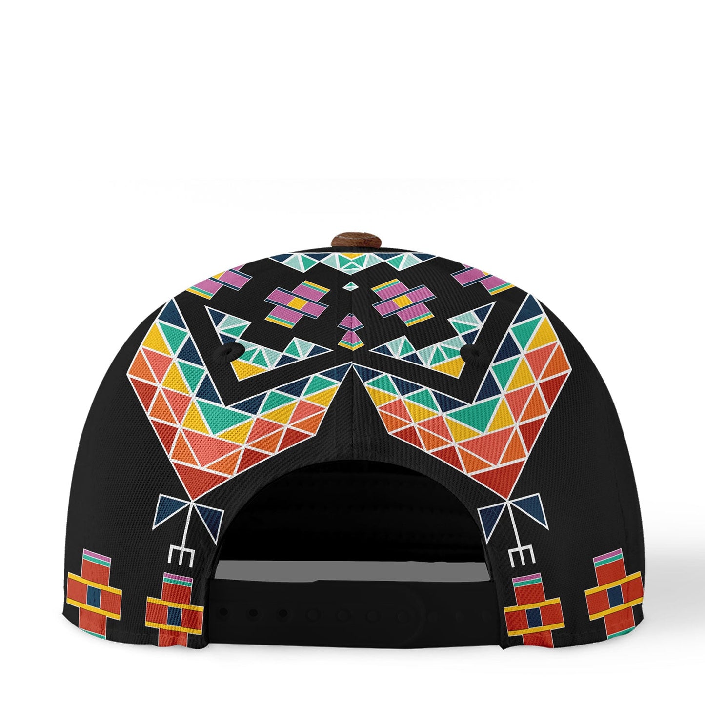 Travois Tipi Black Snapback Hat