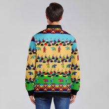 Load image into Gallery viewer, Bear Medicine Zippered Collared Lightweight Jacket
