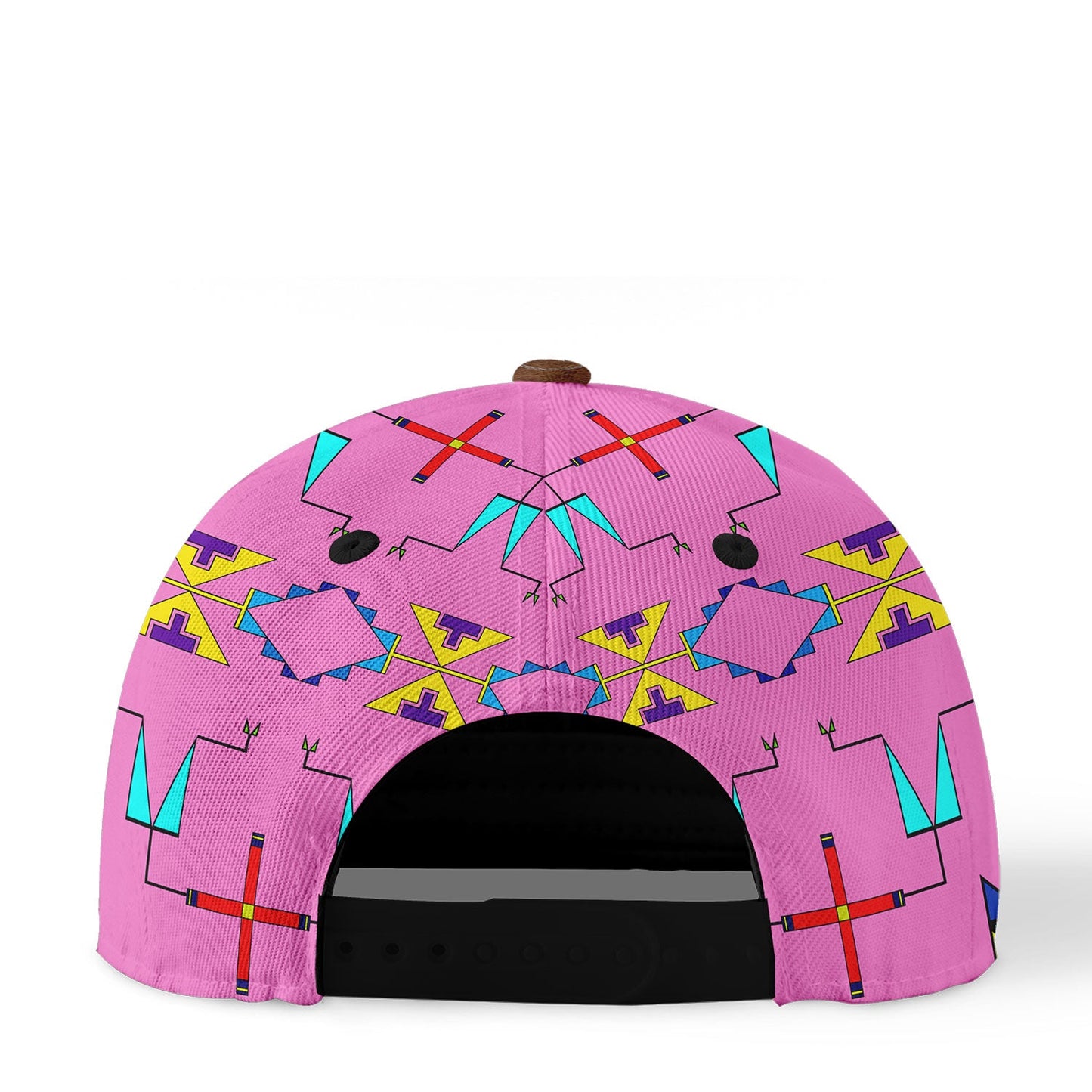 Rainy Chief Rainbow Blush Snapback Hat