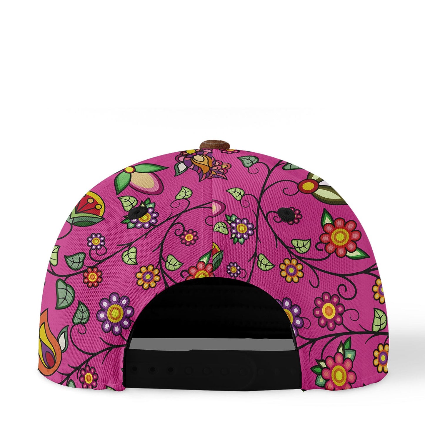 Heartbeat Petals Pink Snapback Hat