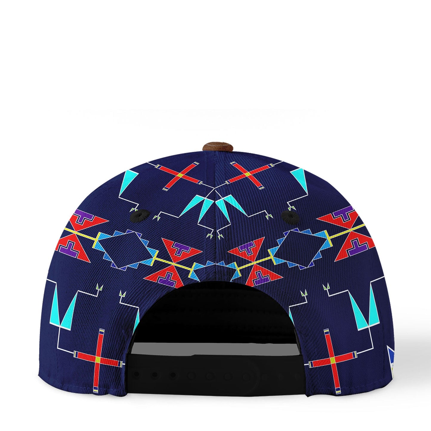 Rainy Chief Rainbow Night Lake Snapback Hat