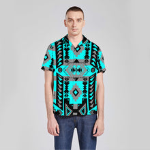 Load image into Gallery viewer, Chiefs Mountain Sky Button Up Silk Shirt
