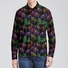 Load image into Gallery viewer, Floral Buffalo Men&#39;s Long Sleeve Dress Shirt
