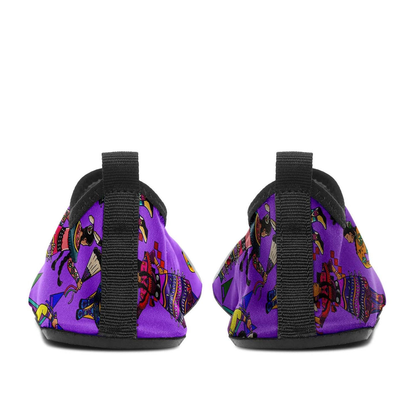 Women's Jingle Dancers Purple Sockamoccs