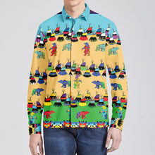 Load image into Gallery viewer, Bear Medicine Men&#39;s Long Sleeve Dress Shirt
