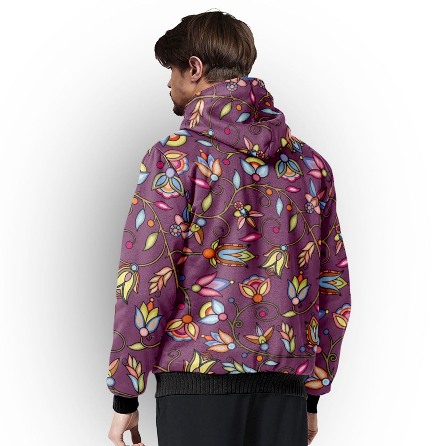 Buffalo Bloom Berry Bush Sherpa Hoodie