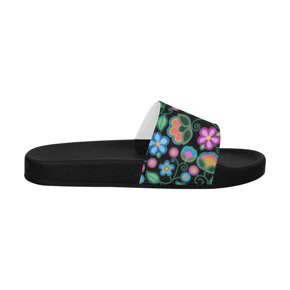 Turquoise Sunbeam Slide Sandals