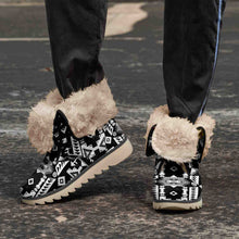 Load image into Gallery viewer, Chiefs Mountain Black and White Polar Winter Boots
