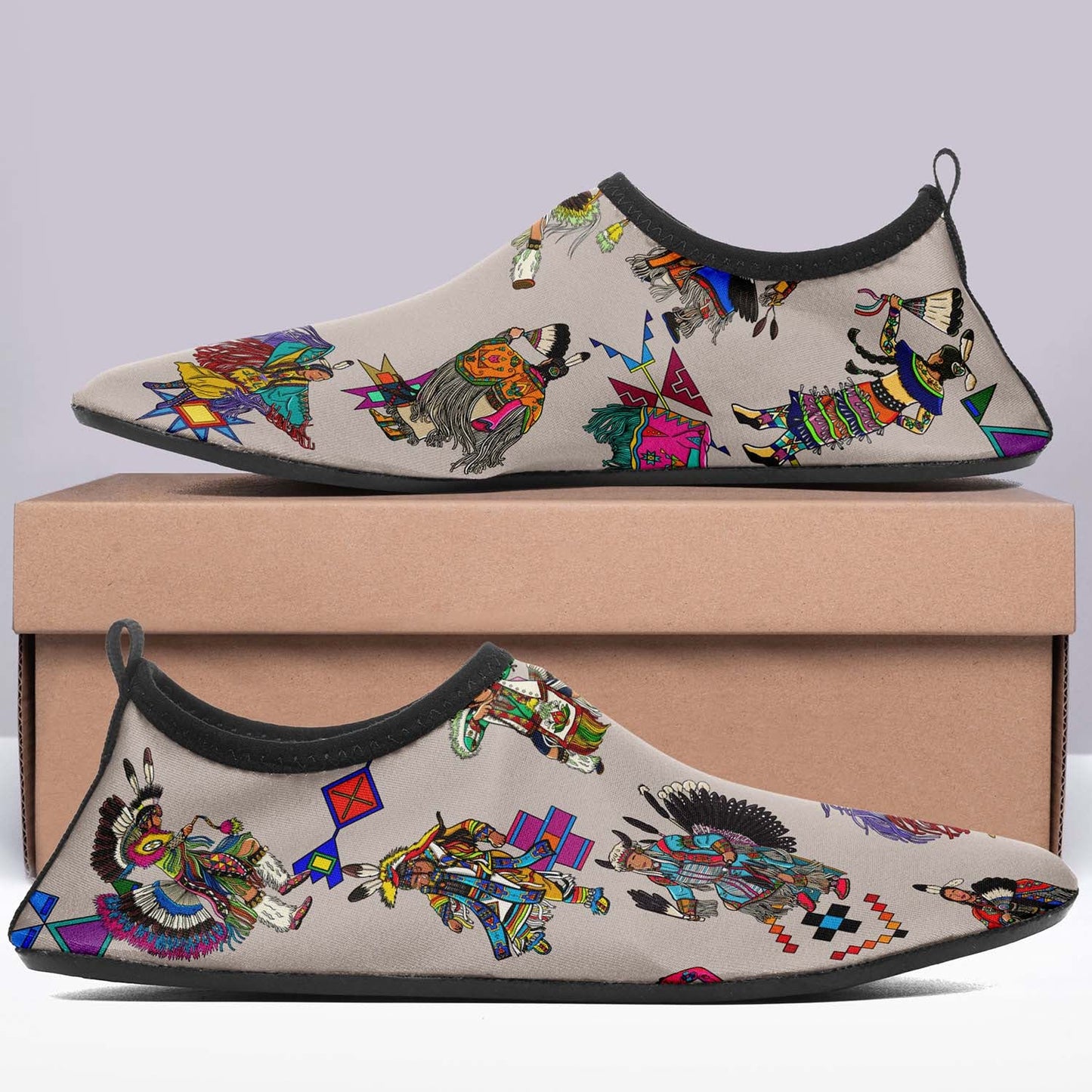 Grand Entry Dancers Muslin Sockamoccs