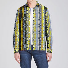 Load image into Gallery viewer, Inside the Deer Clan Lodge Men&#39;s Long Sleeve Dress Shirt
