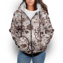 Load image into Gallery viewer, Forest Medley Sherpa Hoodie
