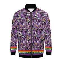 Load image into Gallery viewer, Culture in Nature Purple Zippered Collared Lightweight Jacket
