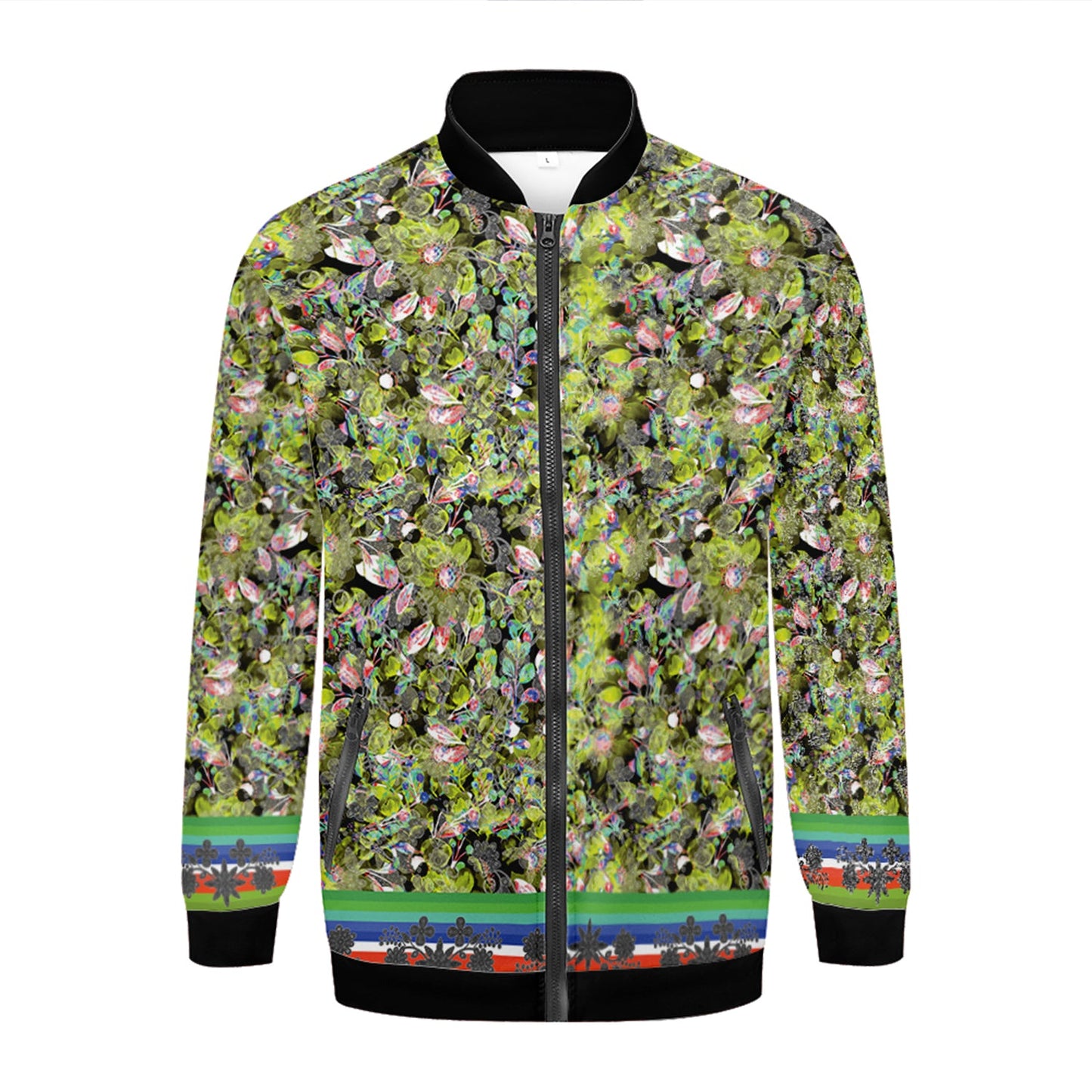 Culture in Nature Green Leaf Lightweight Jacket