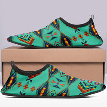 Load image into Gallery viewer, Travois Tipi Smokey Sky Sockamoccs
