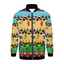 Load image into Gallery viewer, Bear Medicine Zippered Collared Lightweight Jacket
