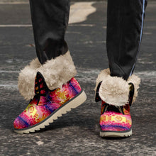 Load image into Gallery viewer, Kaleidoscope Dragonfly Polar Winter Boots
