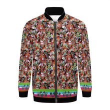 Load image into Gallery viewer, Culture in Nature Orange Zippered Collared Lightweight Jacket
