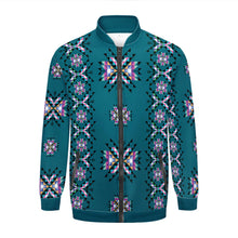 Load image into Gallery viewer, Medicine Lodge Dark Winter Zippered Collared Lightweight Jacket
