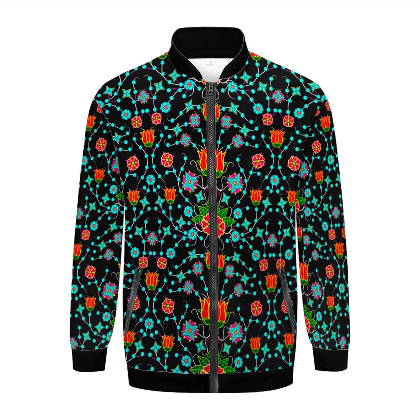 Floral Damask Upgrade Youth Lightweight Jacket