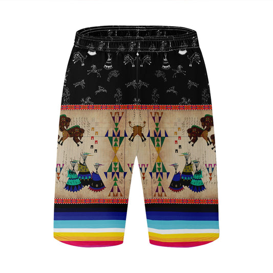 Buffalos Running Athletic Shorts
