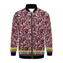 Load image into Gallery viewer, Culture in Nature Maroon Zippered Collared Lightweight Jacket
