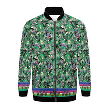 Load image into Gallery viewer, Culture in Nature Green Zippered Collared Lightweight Jacket
