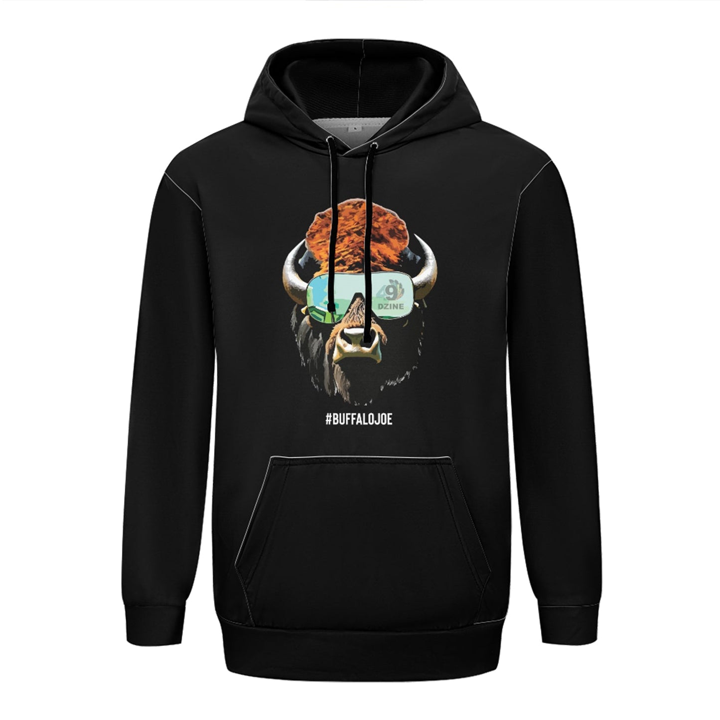 #BuffaloJoe 49Dzine Novelty Hoodie